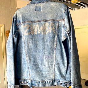 Zumba® Denim Jacket With Swarovski® Crystals